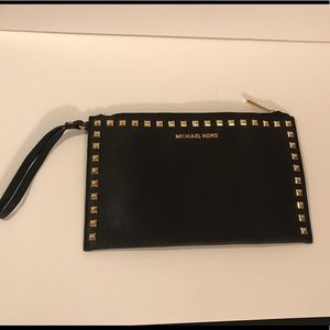 Michael Kors Studded Clutch